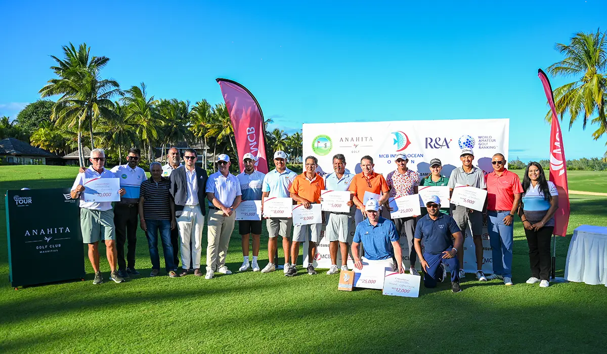 Grant Vincent Labuschagne s'adjuge le MCB Indian Ocean Open 2026 sur le parcours d'Anahita
